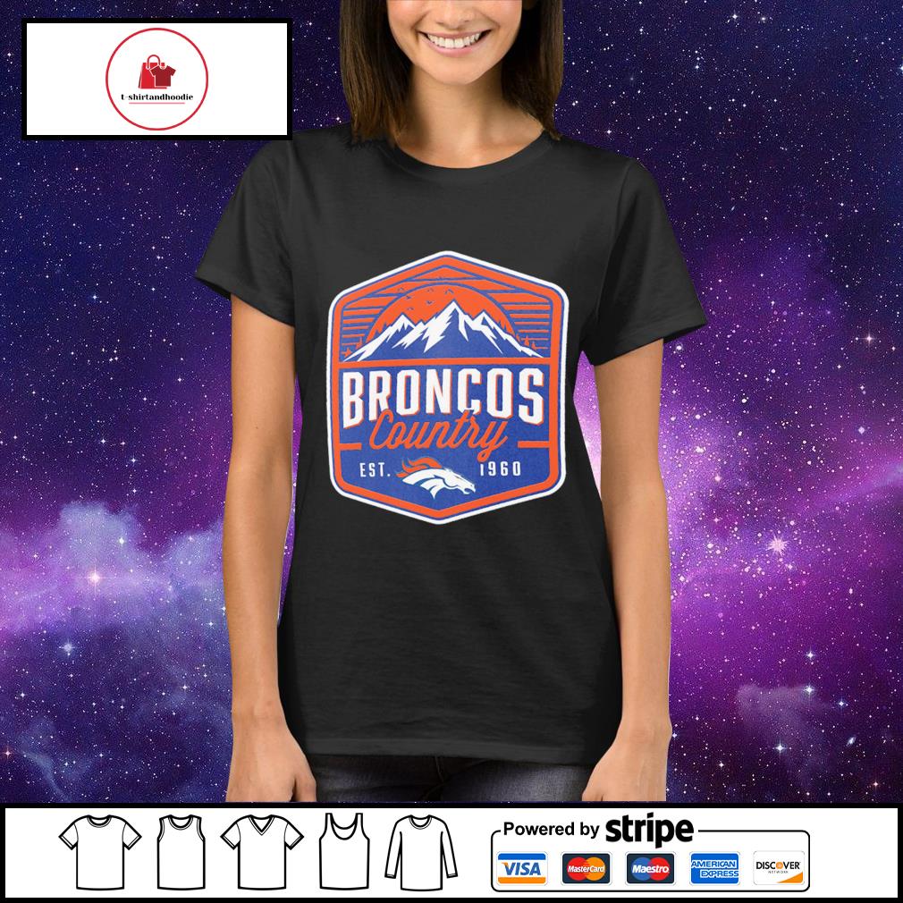 Broncos country Denver Broncos open receiver est 1960 shirt, hoodie,  sweater, long sleeve and tank top