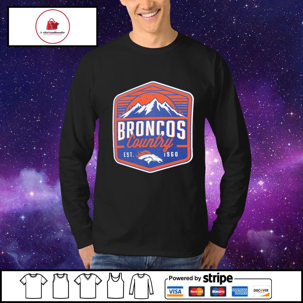 Broncos country Denver Broncos open receiver est 1960 shirt, hoodie,  sweater, long sleeve and tank top