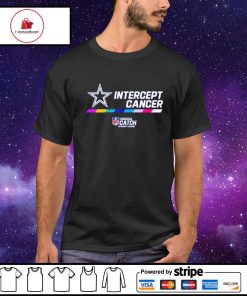 Dallas Cowboys Intercept Cancer 2022 Shirt, hoodie, sweater, long sleeve  and tank top