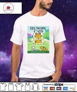 Garfield hungry cat into the sauce shirt