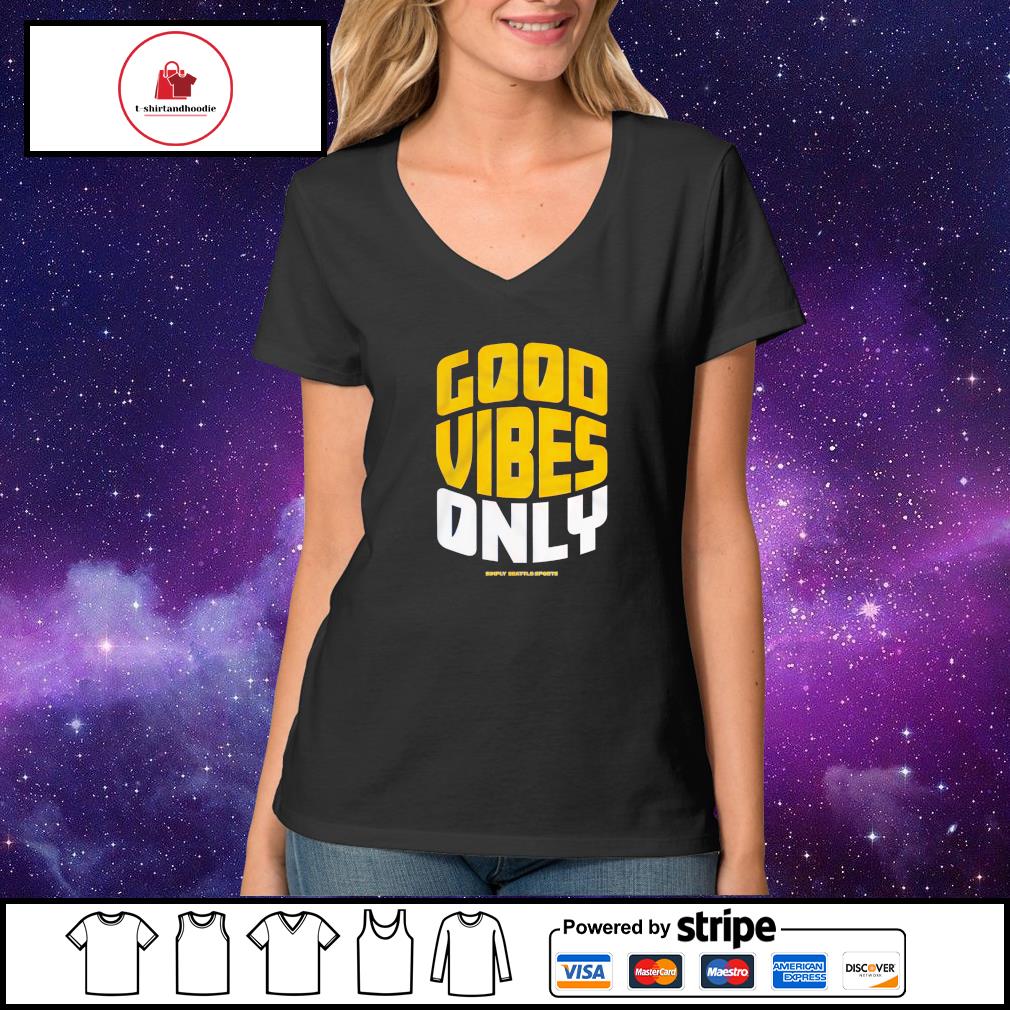 Good Vibes Only Royal T-Shirt – Simply Seattle