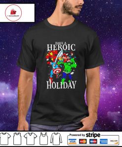 Have a heroic holiday Avengers Christmas shirt