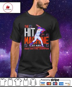Jeff McNeil the hit machine 2022 batting champion shirt