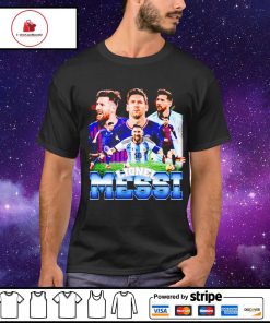 Lionel Messi FC Barcelona Argentina football champion shirt