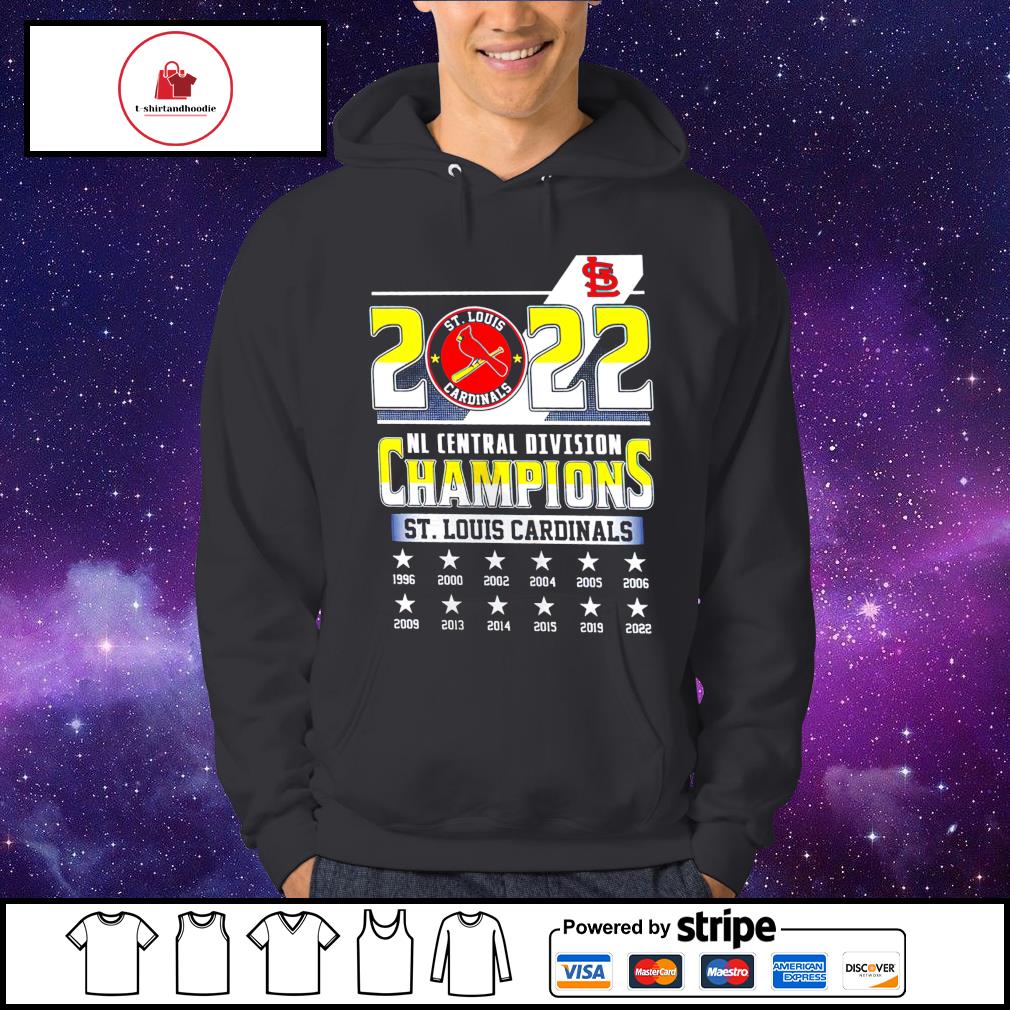 St. Louis Cardinals NL Central Champions 2022 Shirt, hoodie