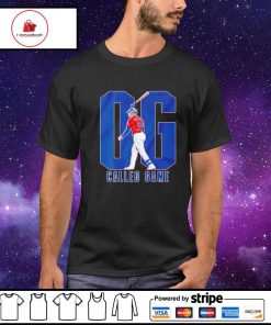 Oscar Gonzalez Og called game shirt