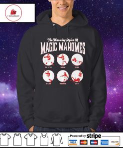 Patrick Mahomes II Kansas City Chiefs the throwing styles of Magic Mahomes  shirt, hoodie, sweater, long sleeve and tank top