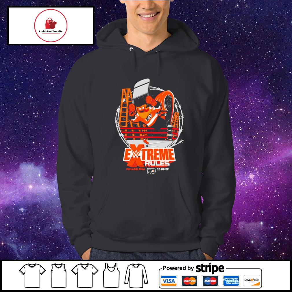 Philadelphia Flyers Gritty Extreme Rules 2022 shirt, hoodie, sweater, long  sleeve and tank top