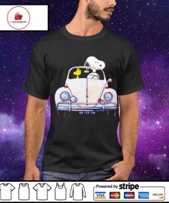 Snoopy and Woodstock take a car 09-09-MK shirt