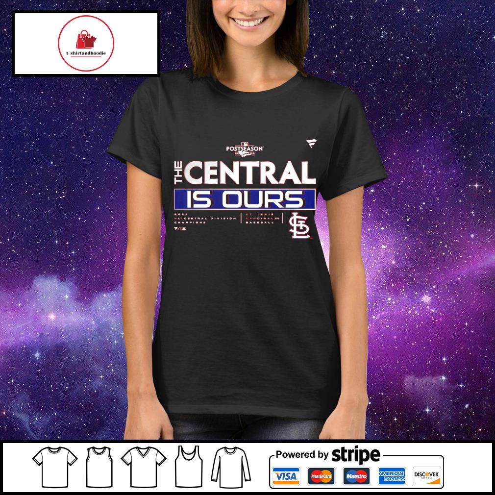 St. Louis Cardinals Postseason 2022 The Central Is Ours 2022 Shirt