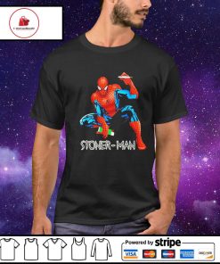 Stoner Man Spider Man smoke weed shirt