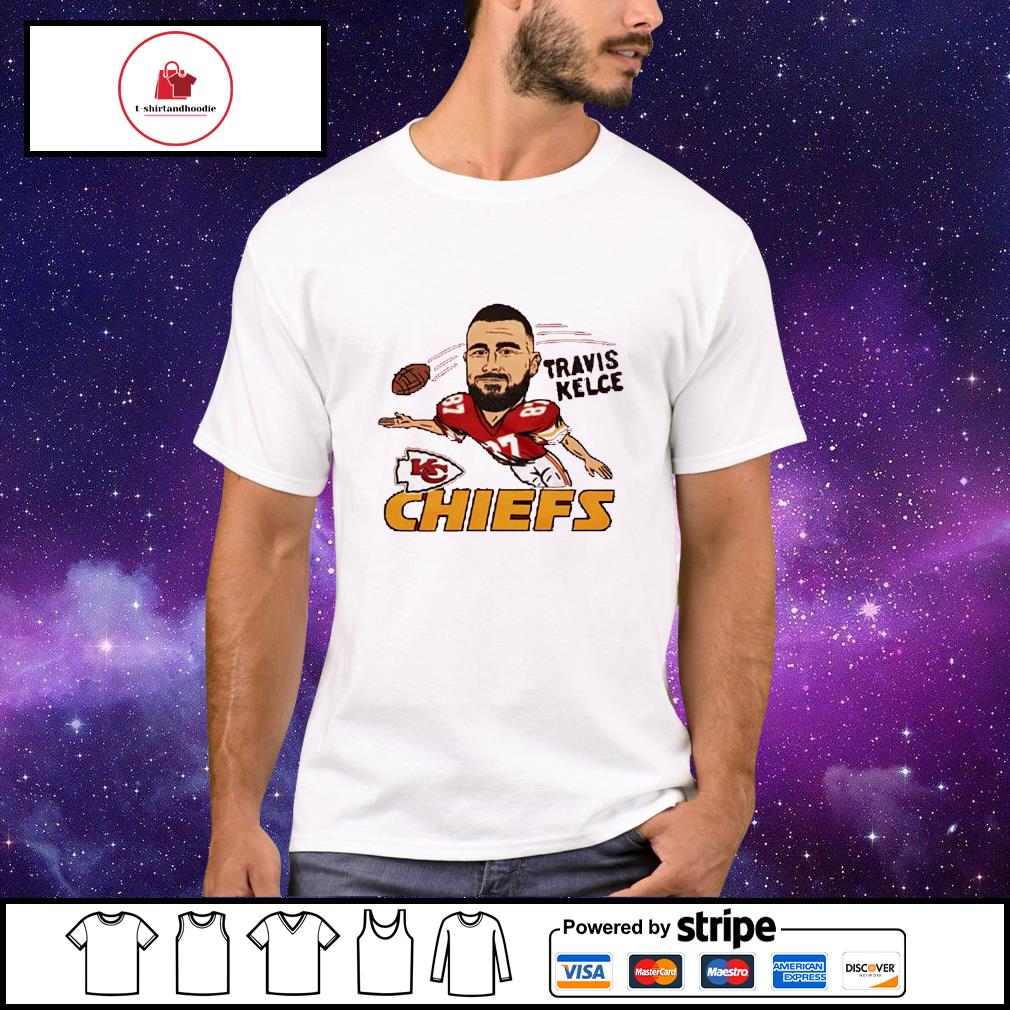 Kansas City Chiefs Travis Kelce Homage Caricature Player shirt, hoodie,  sweater, long sleeve and tank top