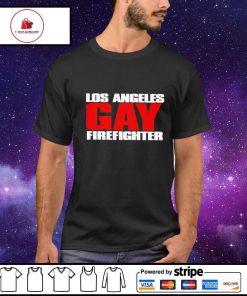 Men's los Angeles Gay Firefighter shirt
