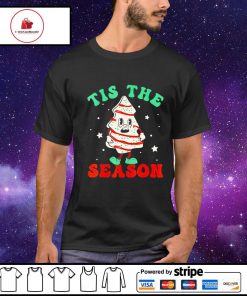 Men's tis The Season Tree Xmas Retro Christmas shirt