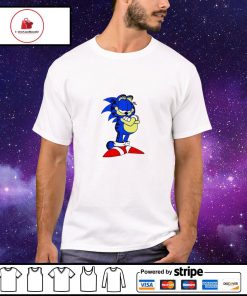 Men's Sonic x Garfield shirt