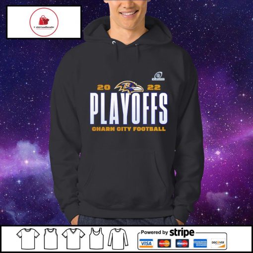 Baltimore Ravens 2022 NFL Playoffs T-Shirt, hoodie, sweater, long