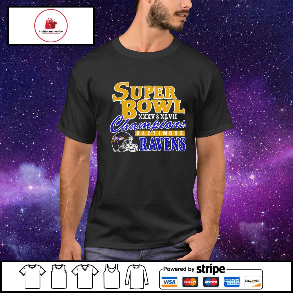 Super Bowl XXXV Champions Baltimore Ravens Shirt