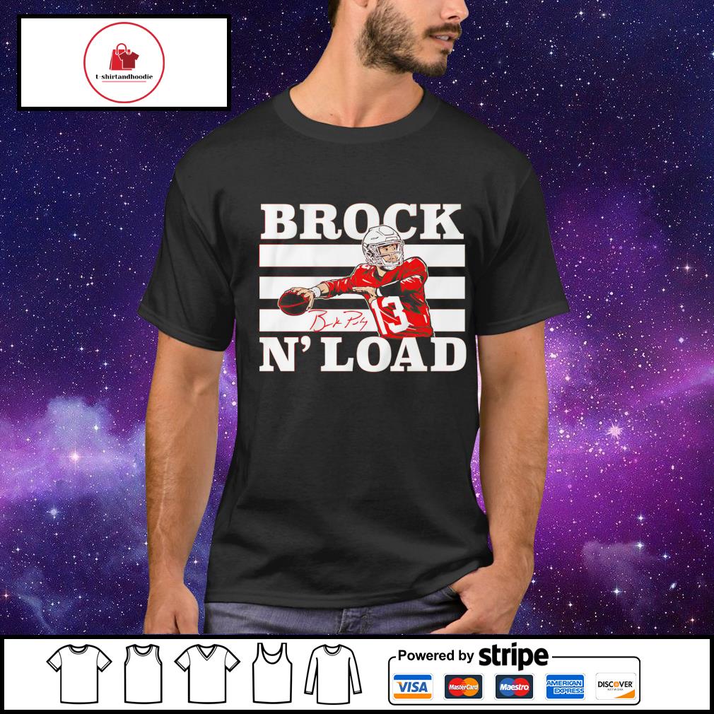 Brock Purdy: Brock N' Load Shirt, San Francisco - NFLPA - BreakingT