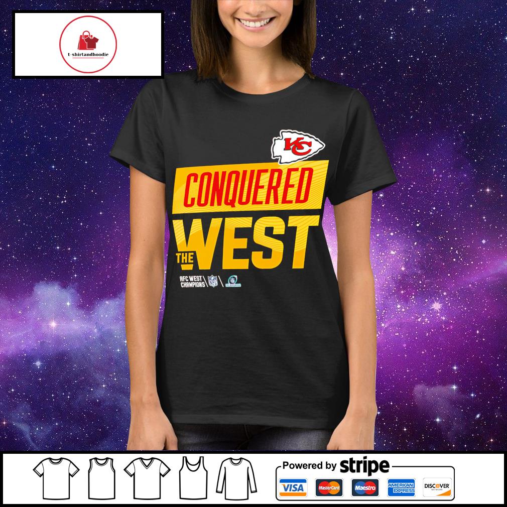 kansas City Chiefs conquered the West 2022 AFC West division champions shirt