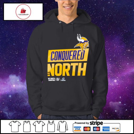 Minnesota Vikings Conquered The North logo T-shirt, hoodie