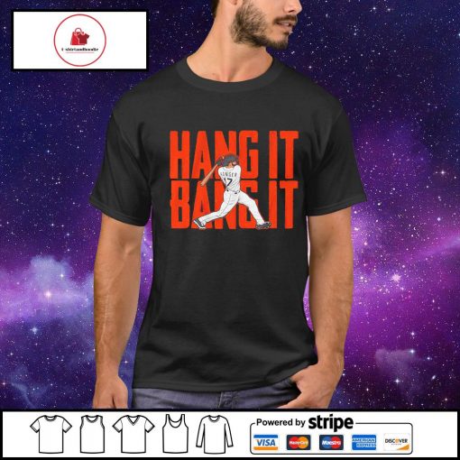 Official Mitch haniger hang it bang it san francisco shirt, hoodie