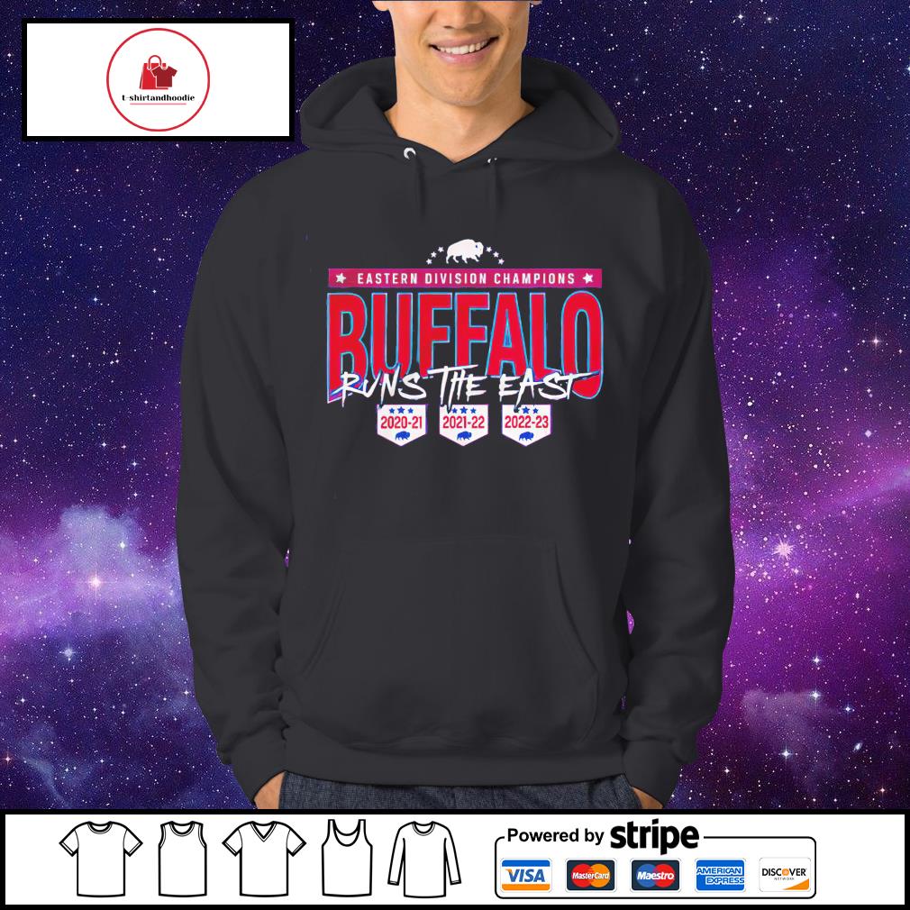 Official Bills run the east shirt, hoodie, sweater, long sleeve and tank top