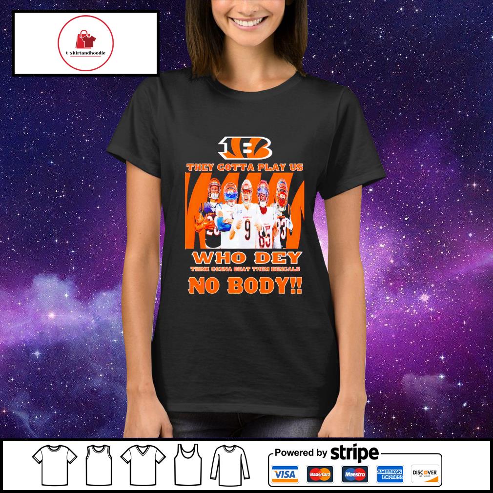 Cincinnati bengals who dey we dem shirt, hoodie, sweater, long sleeve and  tank top