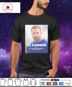 Sean Mcvay 11 Losses The Most By A Defending Super Bowl Champ shirt -  Aquafinashirt