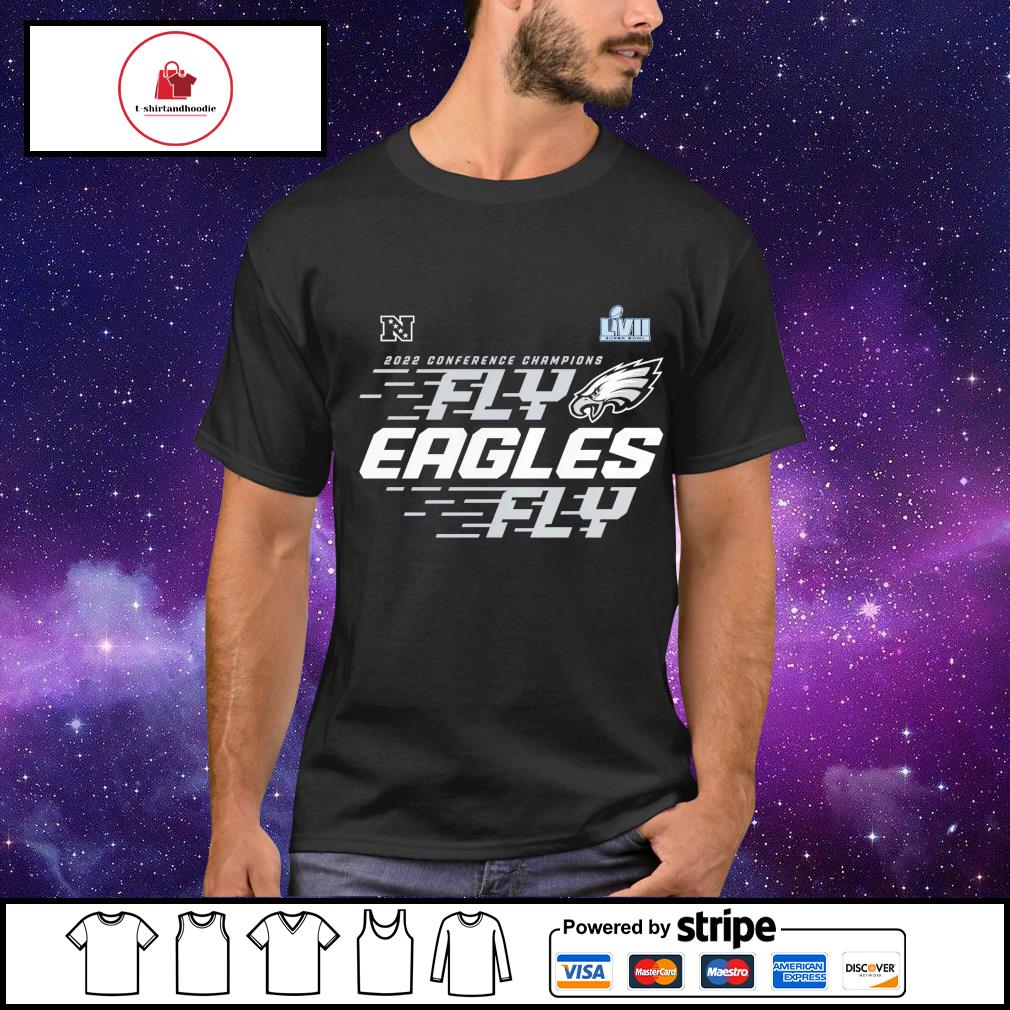 Philadelphia Eagles Fanatics Branded 2022 Nfc Champions Team Slogan T-shirt  - Bluecat
