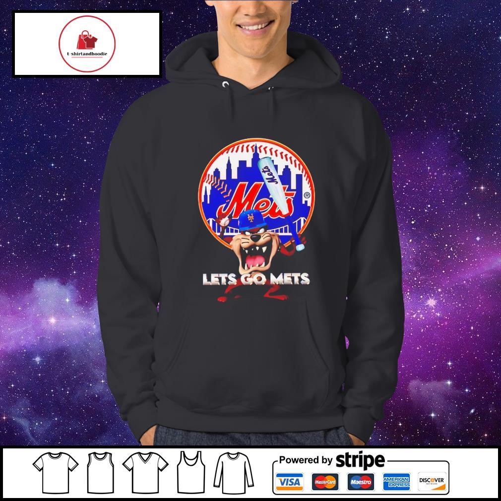 Tasmanian Devil Looney Tunes lets go Mets shirt, hoodie, sweater