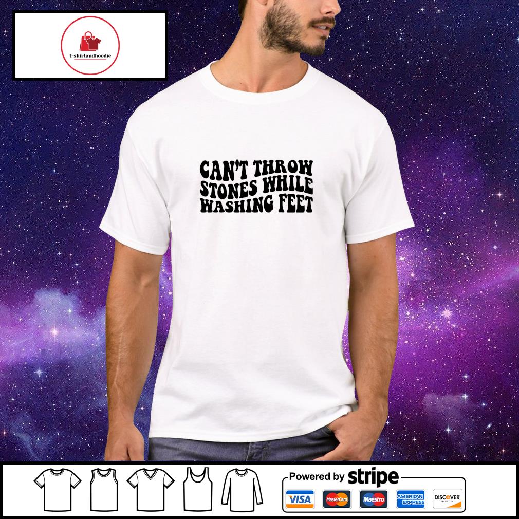 Can't throw stones T-shirt