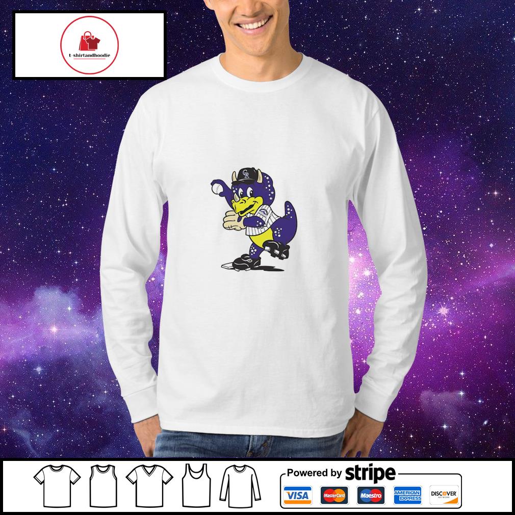 Dinger Colorado Rockies mascot shirt, hoodie, sweater, long sleeve