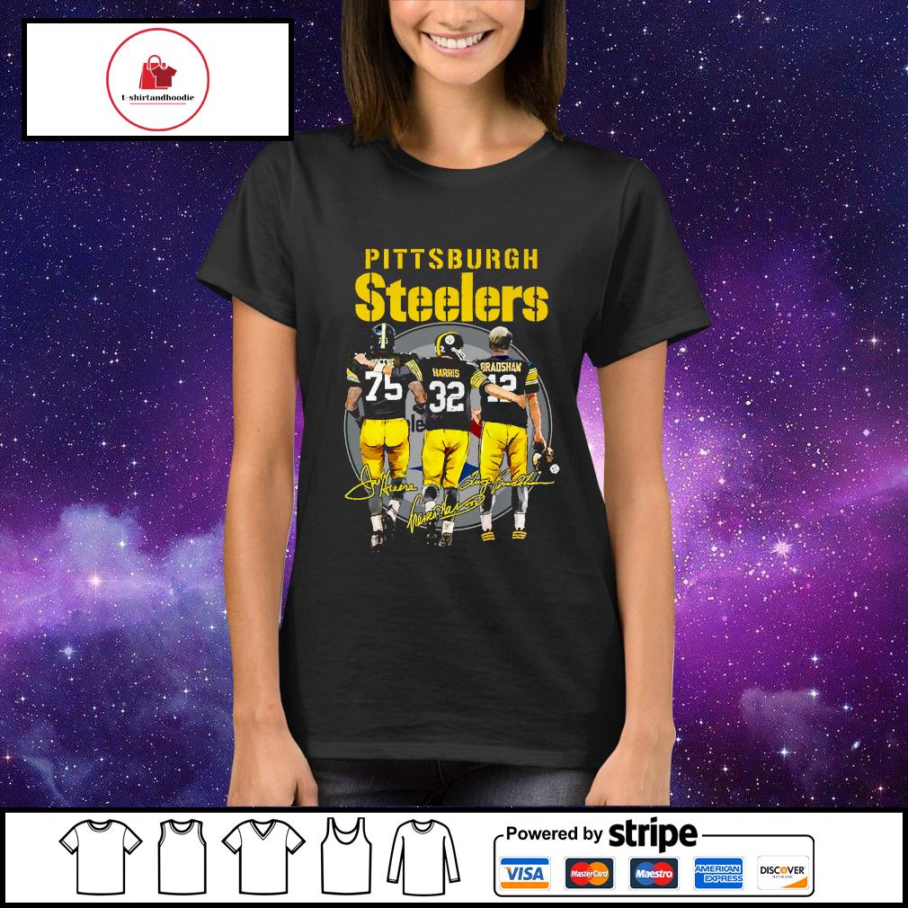 Official pittsburgh Steelers Terry Bradshaw Signature T-Shirts, hoodie,  tank top, sweater and long sleeve t-shirt