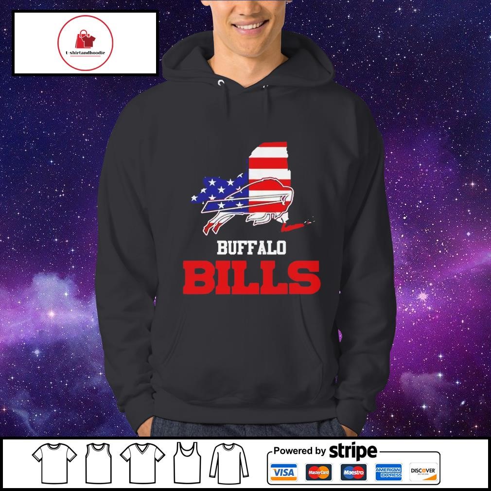 Buffalo Bills map USA flag shirt, hoodie, sweater, long sleeve and tank top