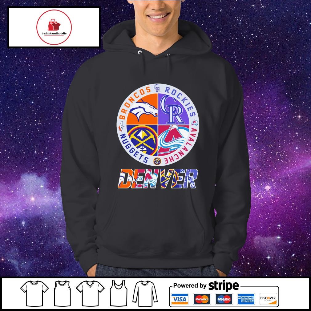 Funny denver Broncos Nuggets shirt, hoodie, sweater, long sleeve and tank  top