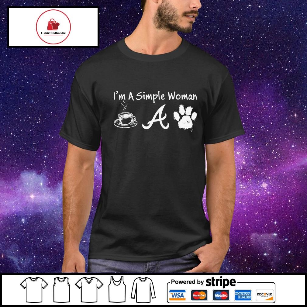 I'm A Simple Woman Coffee Dog And Houston Astros Shirt, hoodie
