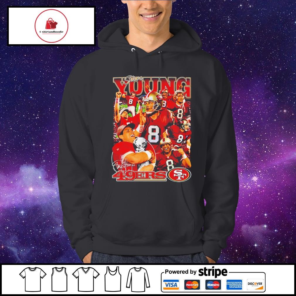 Steve Young San Francisco 49ers NFL Football retro shirt, hoodie