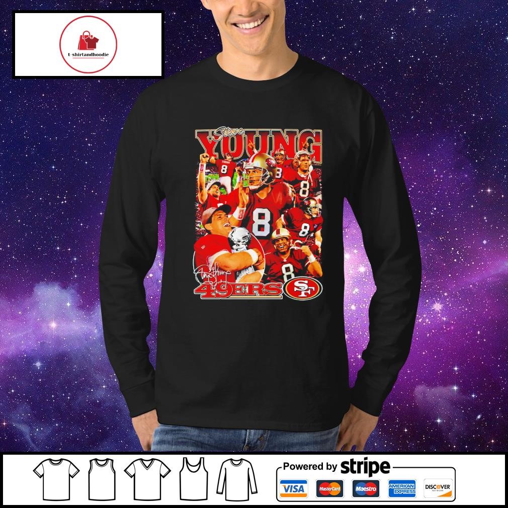 Steve Young San Francisco 49ers NFL Football retro shirt, hoodie