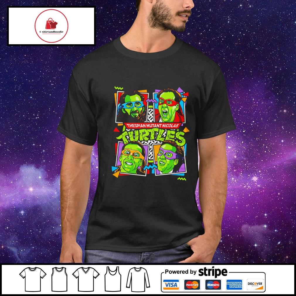 Thespian Mutant Nicolas Turtles T-Shirt