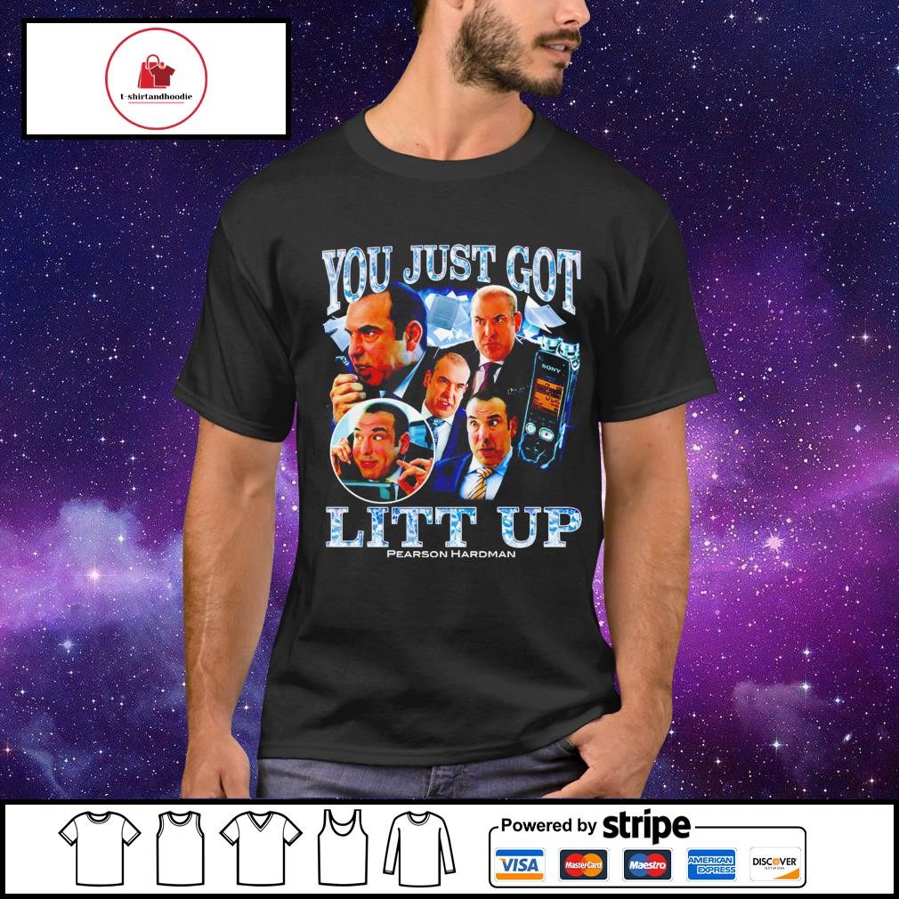 You Just Got Litt Up Shirt, Pearson Hardman Vintage Short Sleeve