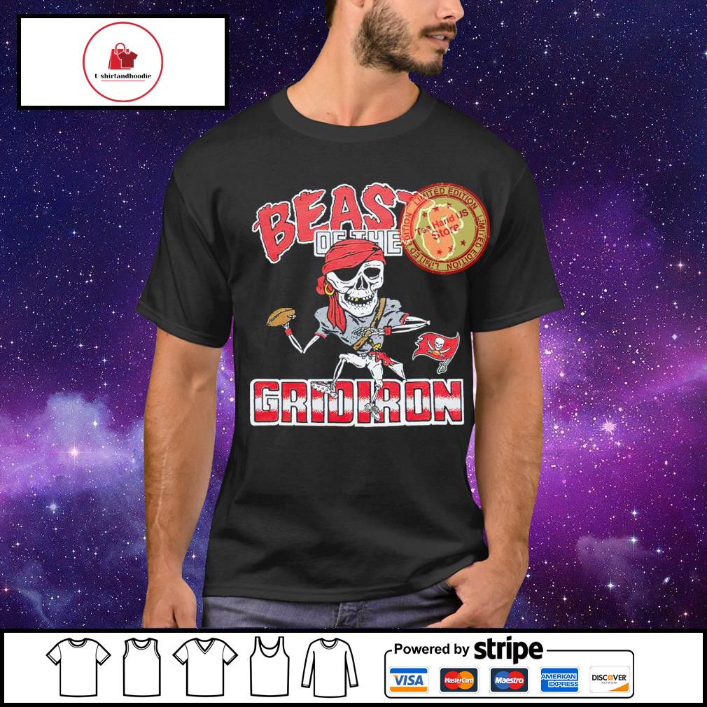 Official tampa Bay Buccaneers Beasts Of The Gridiron T-Shirts, hoodie, tank  top, sweater and long sleeve t-shirt