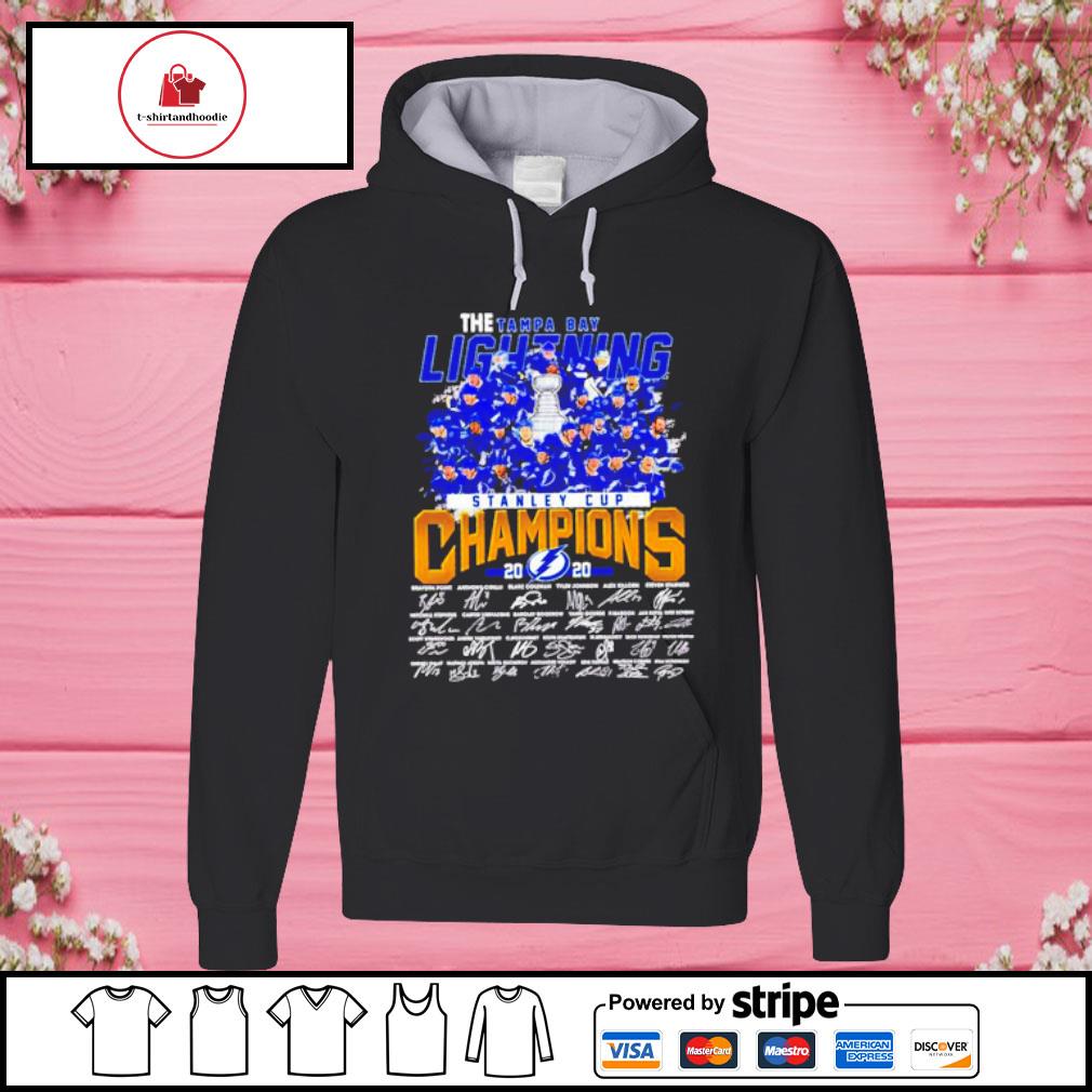 Tampa Bay Lightning 2020 Stanley Cup Champions shirt, hoodie, sweater, long  sleeve and tank top