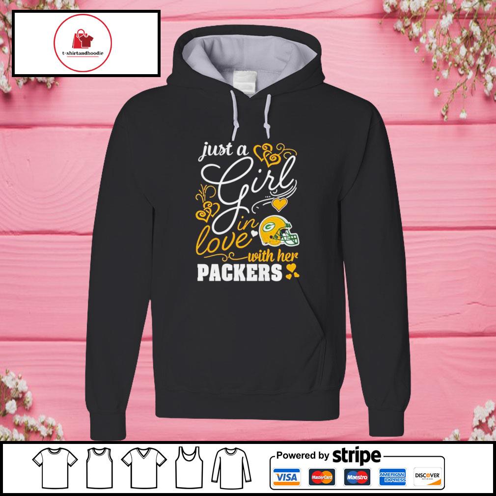 Best this girl loves her Green Bay Packers T-shirt, hoodie