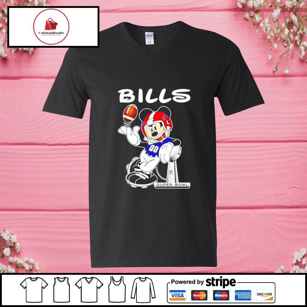 Premium Mickey Mouse Nfl buffalo bills logo 2023 shirt, hoodie, sweater,  long sleeve and tank top